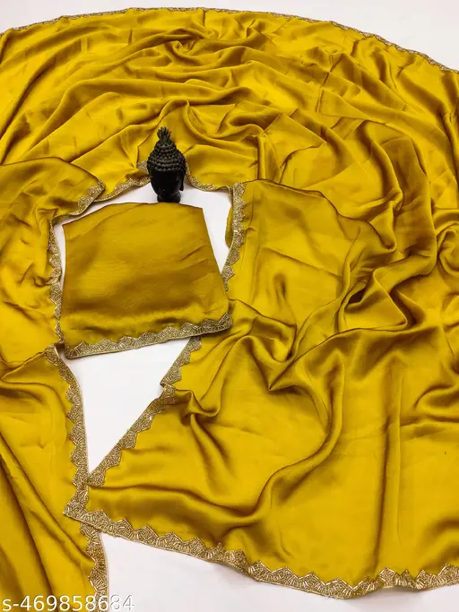 SENSATIONAL LACE BORDER SAREE