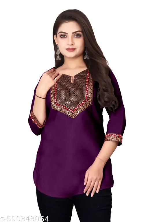Women Short Kurti new Trendy Short Kurti For Girls