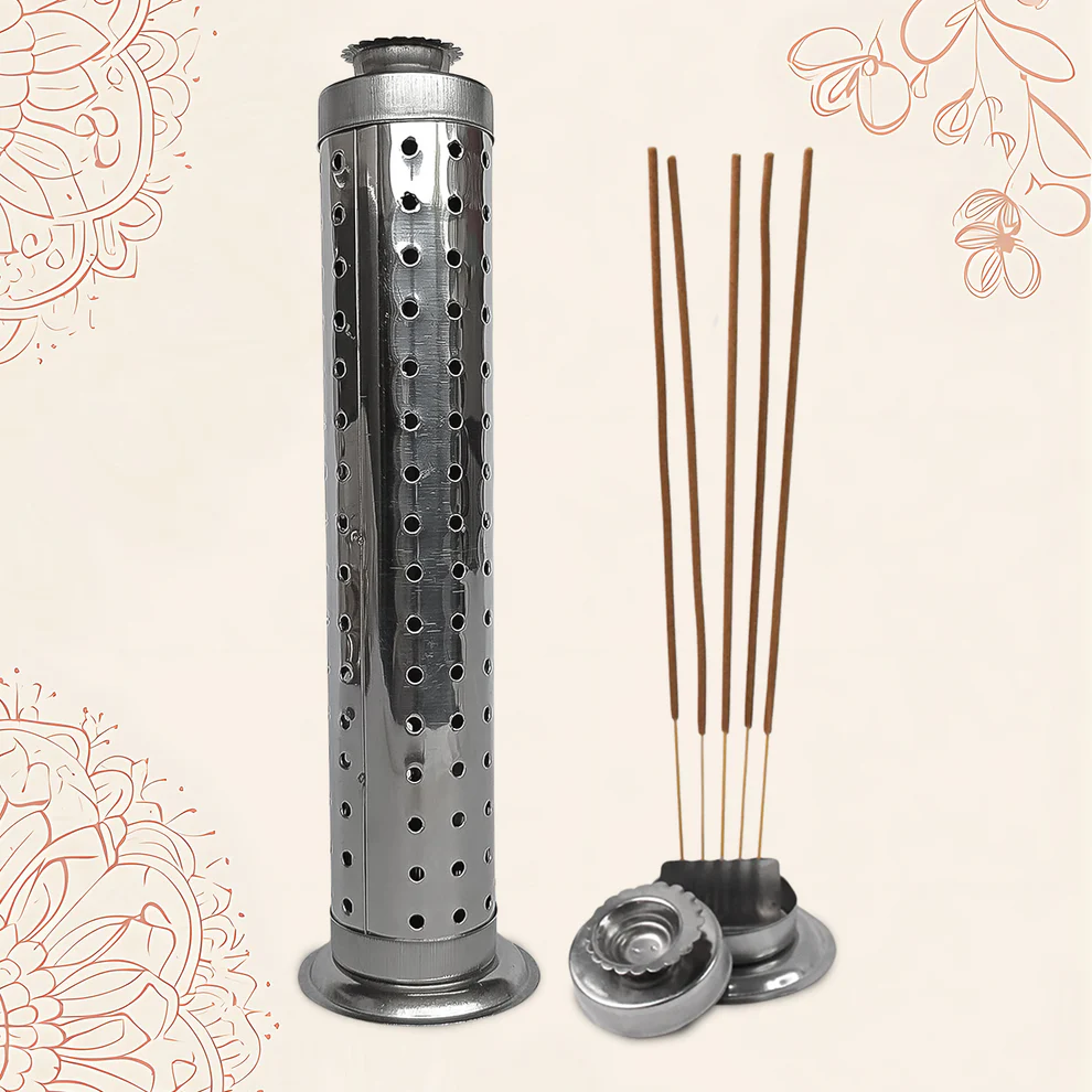 Stainless Steel Agarbatti Stand for Puja