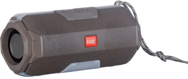 MZ A006 10 W Bluetooth Speaker (Grey, White, Stereo Channel)