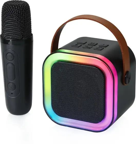 Techmaze Mini Karaoke Machine for Kids & Adults 60 W Bluetooth Speaker