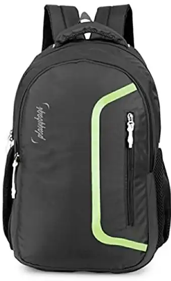 SCHOOL BACKPACK FOR GIRLS AND BOYS COLLEGE BAG TUITION BAG (BLACK) 35 L No Backpack (Black)