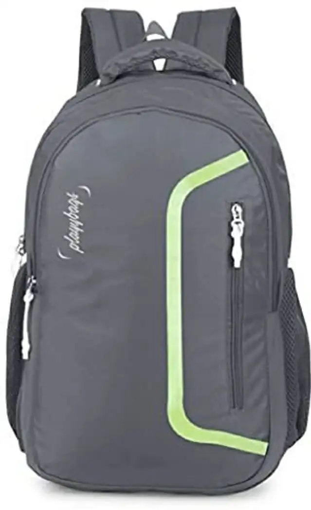 SCHOOL BACKPACK FOR GIRLS AND BOYS COLLEGE BAG TUITION BAG (GREY) 35 L No Backpack (Grey)