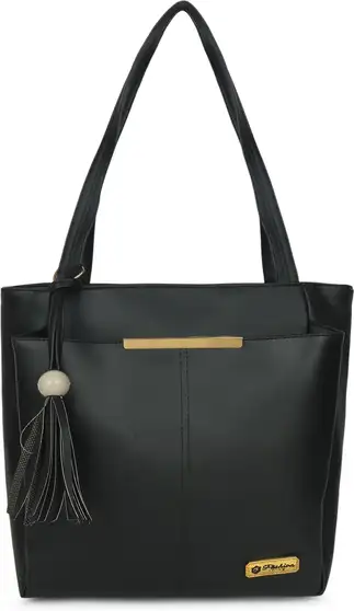 claspNclutch Women Black Shoulder Bag