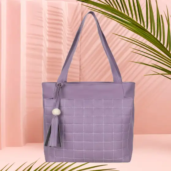 claspNclutch Women Purple Shoulder Bag