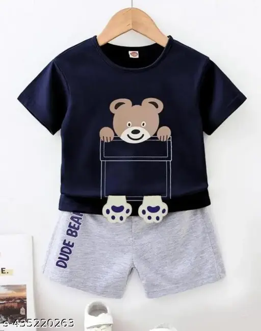  kids cotton top bottom set/kids boy summer t shirt/black t shirt for baby boy/kid boy dresses/kids boy t shirt combo/boys t shirt/best mom t shirt