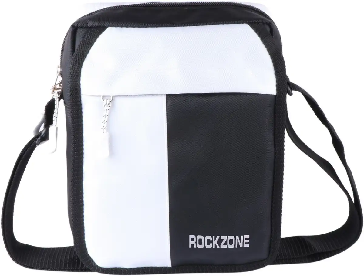 Black, White Sling Bag