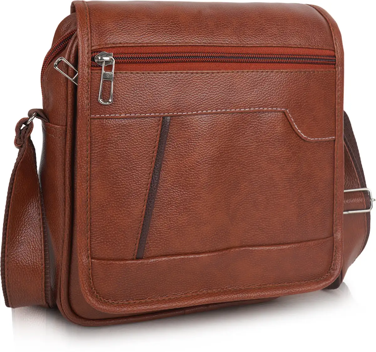 Tan Sling Bag casual