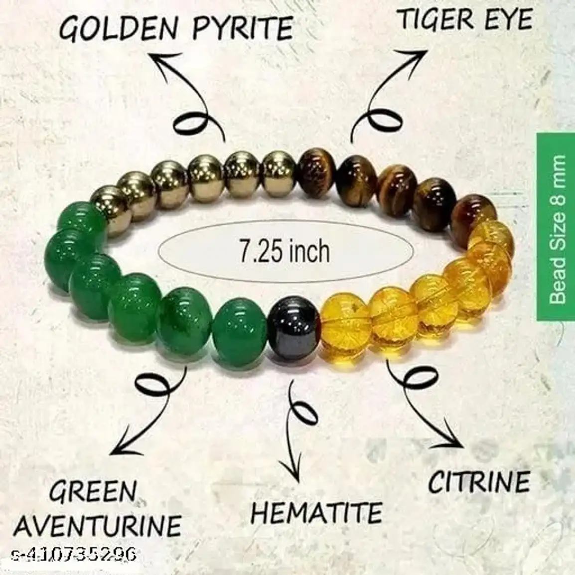 Crystal, Stone Agate Bracelet