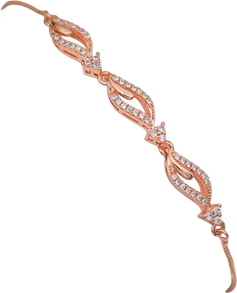 Nilu's Collection Alloy Gold-plated Bracelet