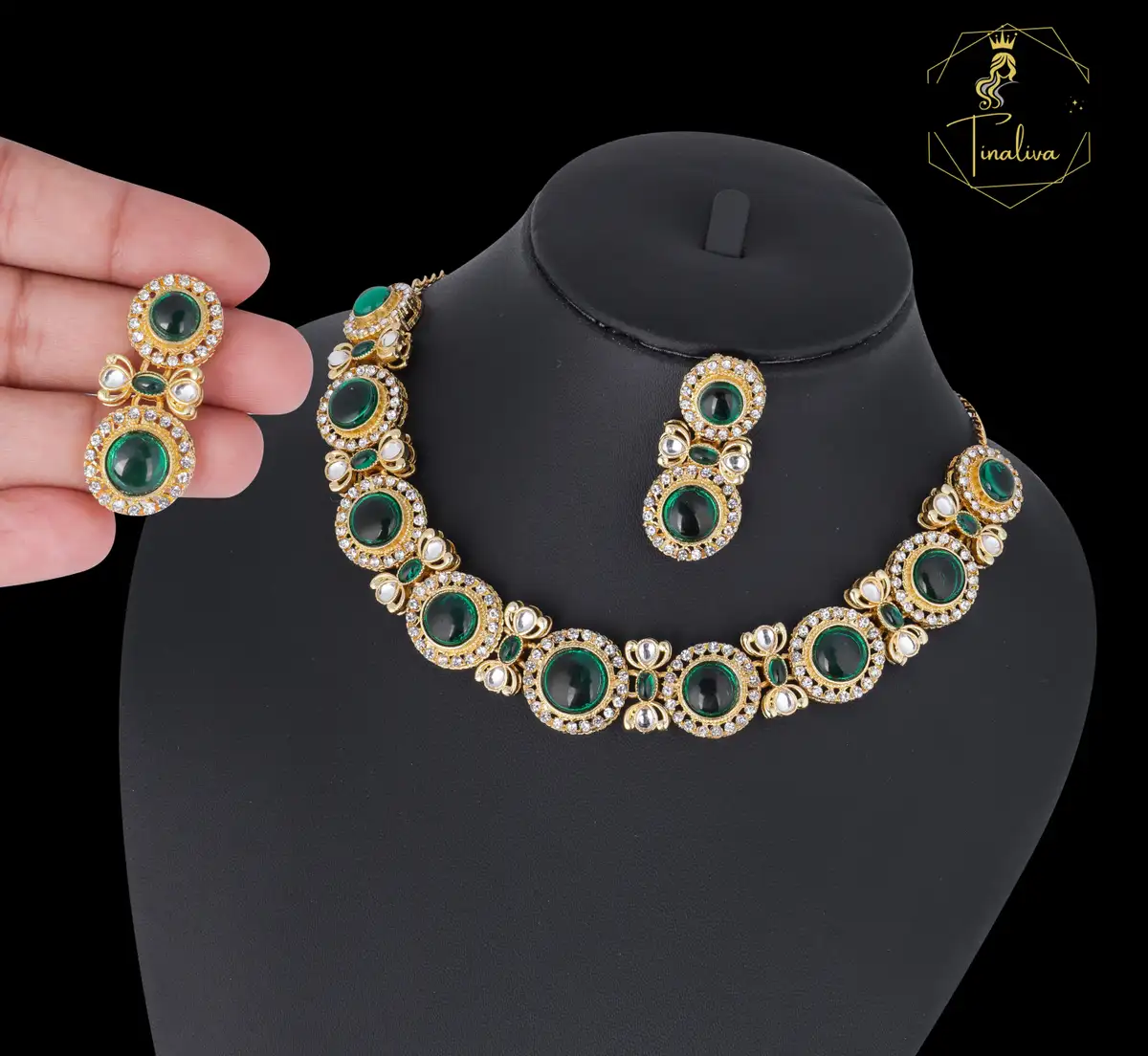 Alloy Jewel Set (Gold)