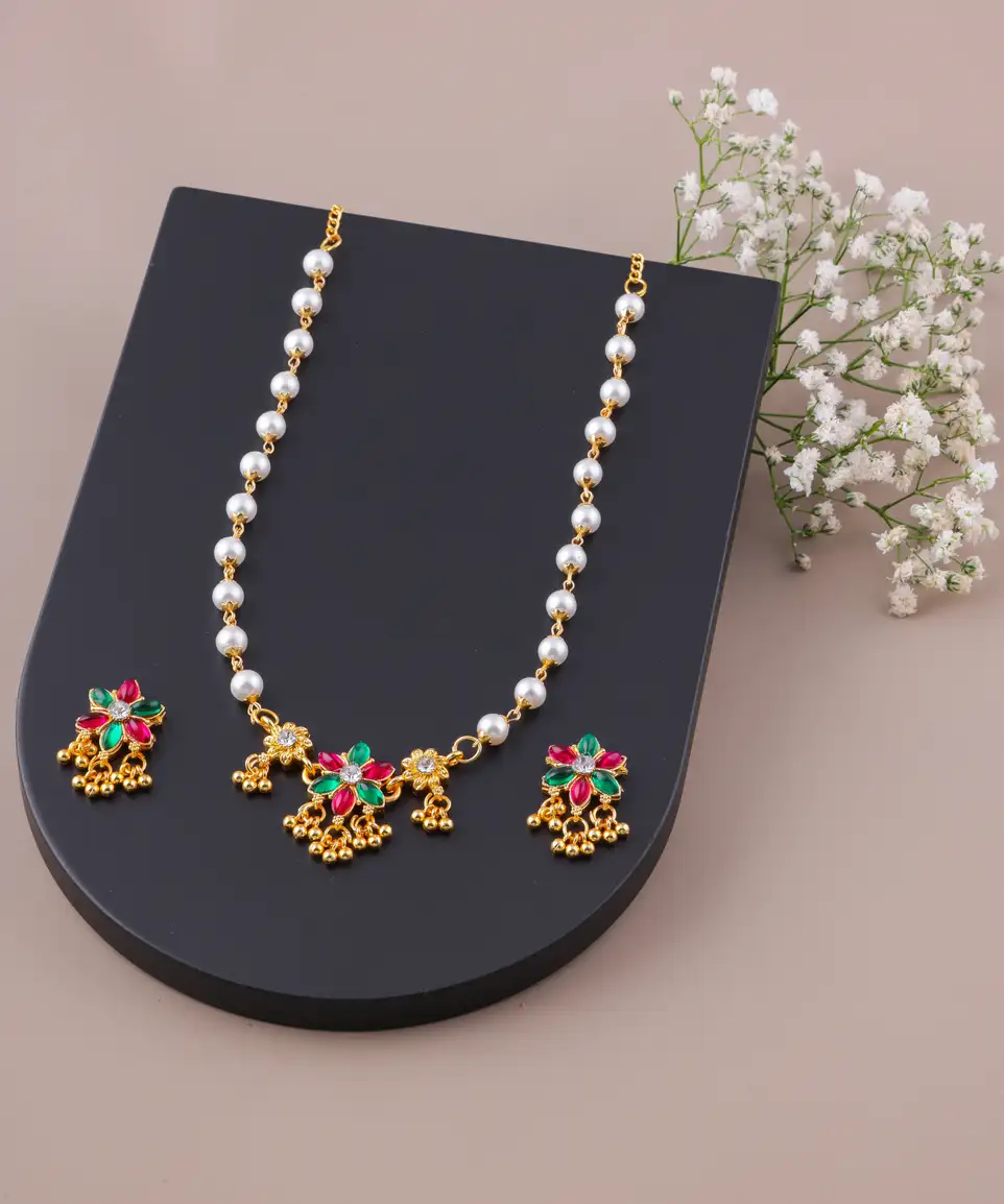 Brass Jewel Set (Gold)