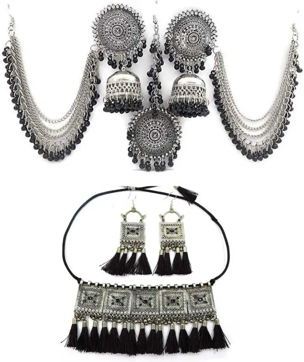 Alloy Jewel Set (Black)
