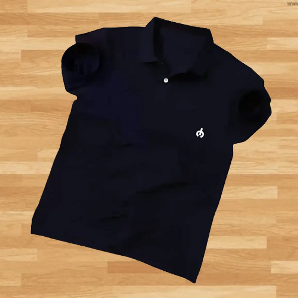 Solid Men Blue T-Shirt