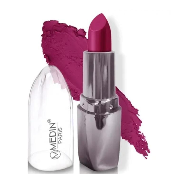 Medin Paris Golden Crome Finish Long lasting | Instant Color Matte Lipsticks set 1