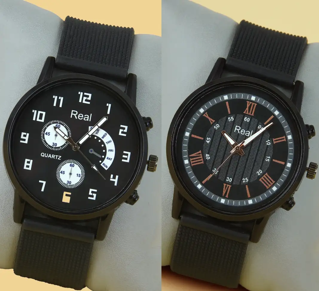 watches men combo pack 2 Analog Watch  - For Men