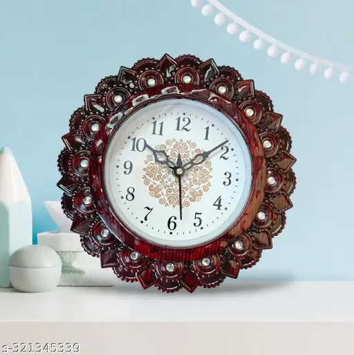 IRU Creation Premium Beautiful 3D designer decorative attractive wall elegant premium wall clock