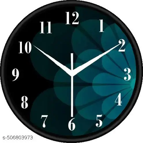 Flower Wall Clock