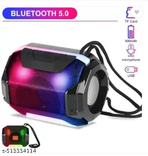 005 Mate Portable Bluetooth Speaker Wireless Super Bass Sound Audio System/Water Resistent/Splashproof Built in Mic, TF Card Slot, FM, AUX, USB nb17