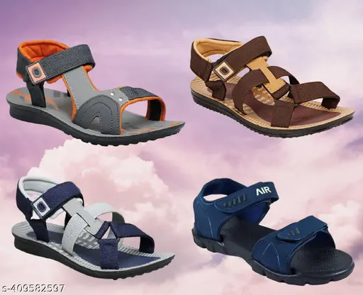 Genial Combo of 4 Floaters Sandals