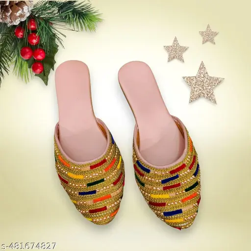 womens stylish mojaris and bellies