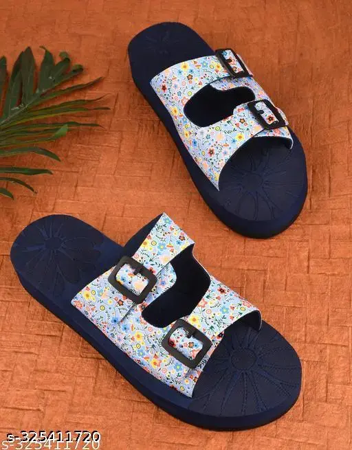 RASAMBH""""Comfortable Stylish and Trending Colorful Printed""""Flip Flops sliders""""For Women""""