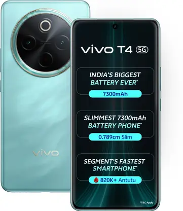 vivo T4 5G (Emerald Blaze, 128 GB)  (8 GB RAM)