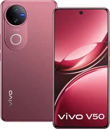 vivo V50 5G (Rose Red, 256 GB)  (8 GB RAM)