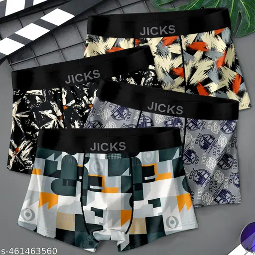 Jicks Men's Ultra-Comfort Nylon Underwear with Stretch & Anti-Bacterial Protection