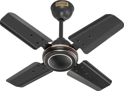 Stardom Eagle Ultra High speed smoke brown 24 inch 600 mm 4 Blade Ceiling Fan  (Anti Dust | SMOKE BROWN | Pack of 1)