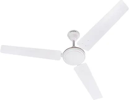 Crompton SUREBREEZE SEA SAPPHIRA (1 Star) 1 Star 1200 mm 3 Blade Ceiling Fan  (Opal White | Pack of 1)