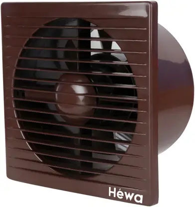 Hewa Onyx 6 inch (150mm) Ventilation Fan Pure Copper Motor 150 mm Exhaust Fan  (Brown)