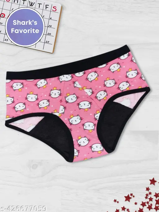 Dchica Women's Animal Pink Briefs