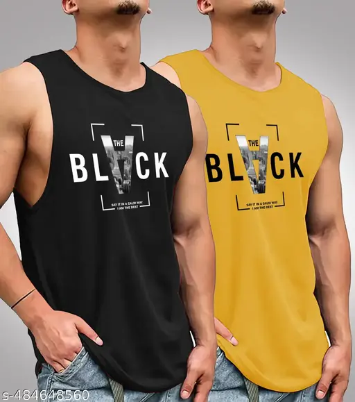 Printed Men Vest