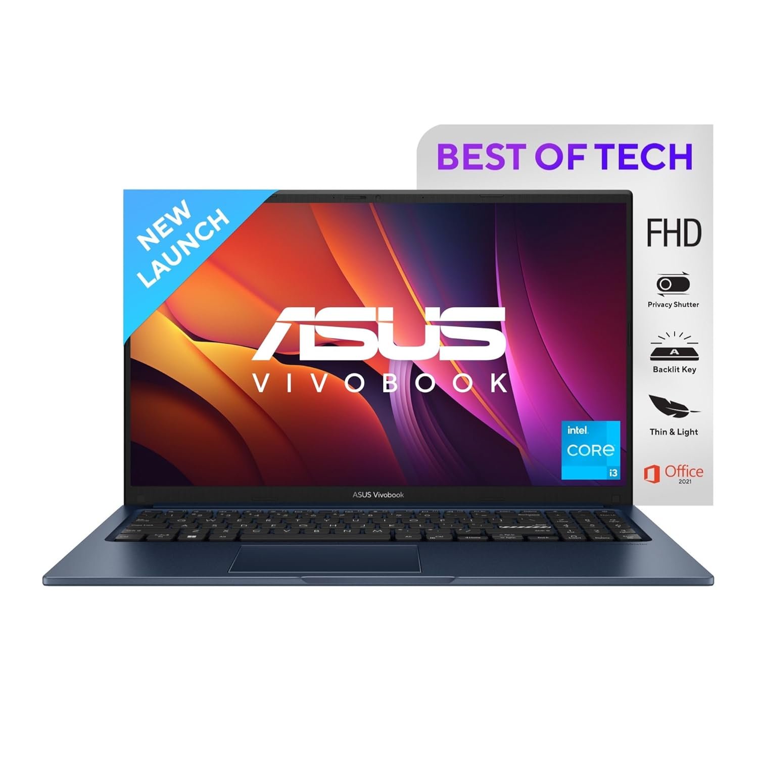 ASUS Vivobook 15, Intel Core i3-1215U
