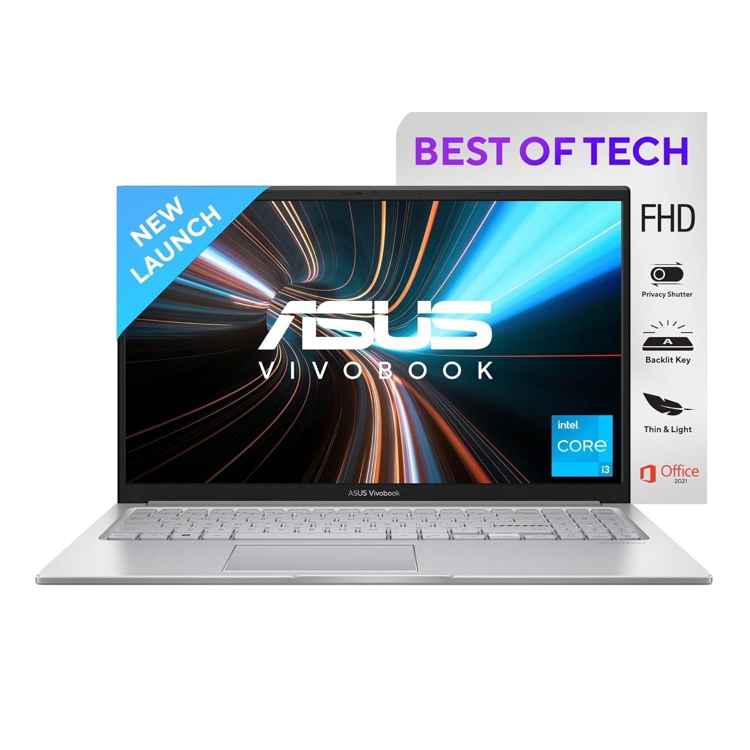 ASUS Vivobook 15, Intel Core i3-1215U, 16GB RAM