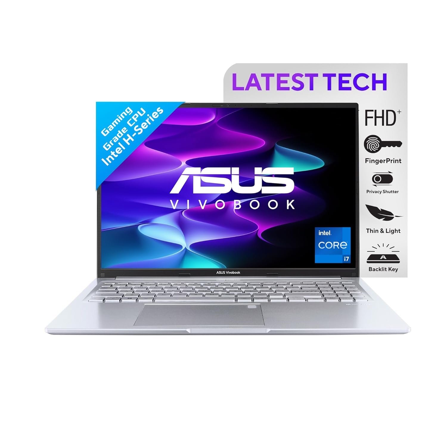 ASUS Vivobook 16, Intel Core i7-12700H, 16GB DDR4