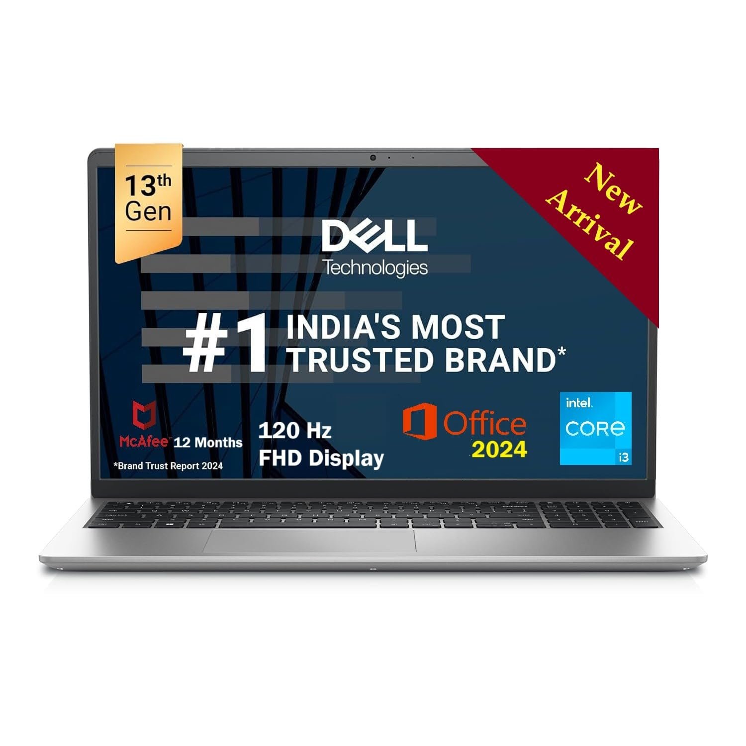Dell Inspiron 3530 Thin & Light Laptop, 13th Gen Intel Core i3-1305U Processor, 8GB, 512GB SSD