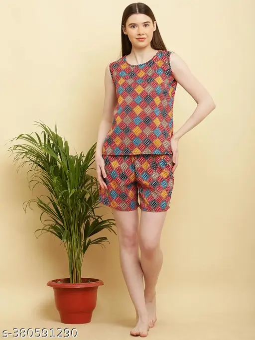 Eva Adorable Women Nightsuits