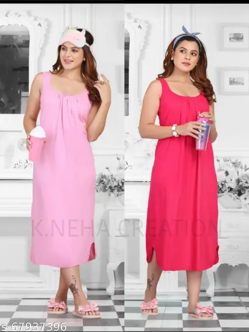 Women's Cotton Night Gown