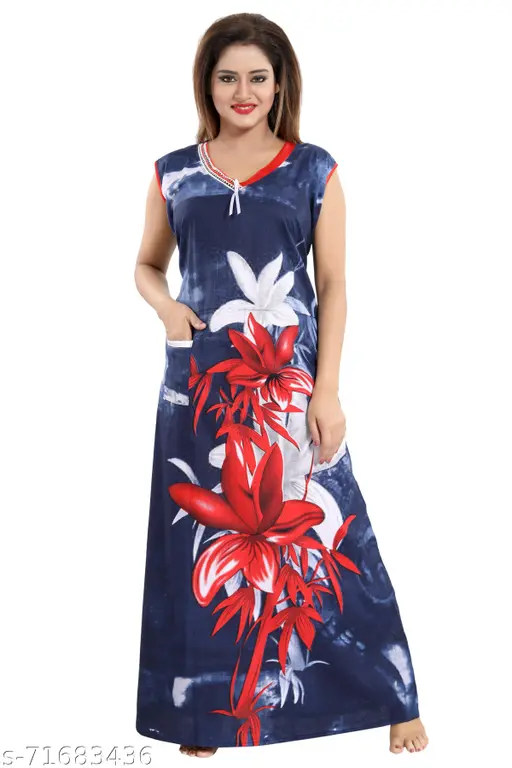 Mallinath Women's Nightdress