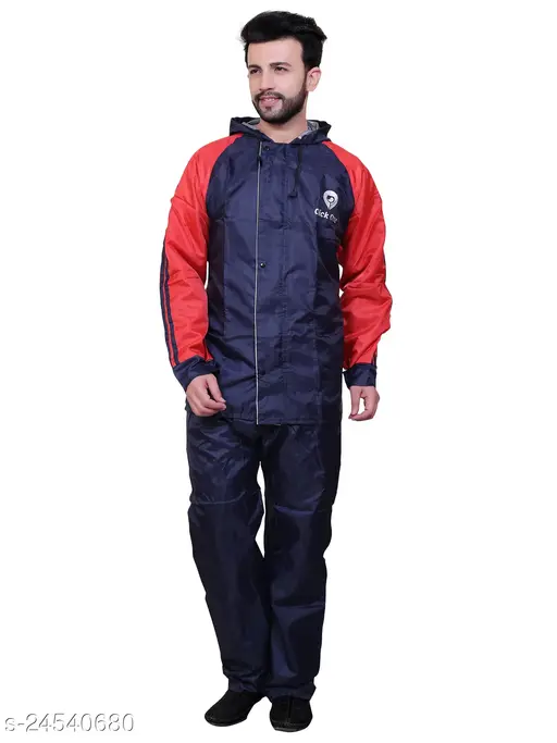 Click One Reversible Men's Rain Coat