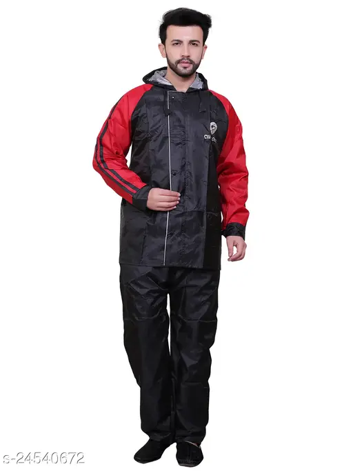 Click One Reversible Men's Rain Coat