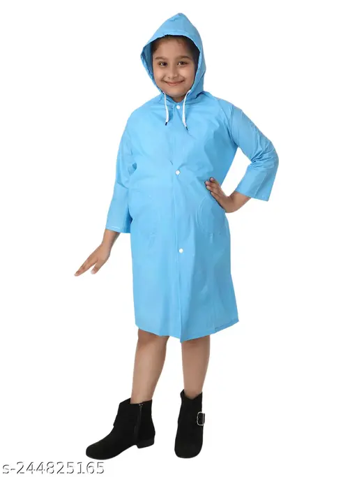 100% Waterproof Rain coat/Rain wear for Kid (Unisex) Boys/Girls