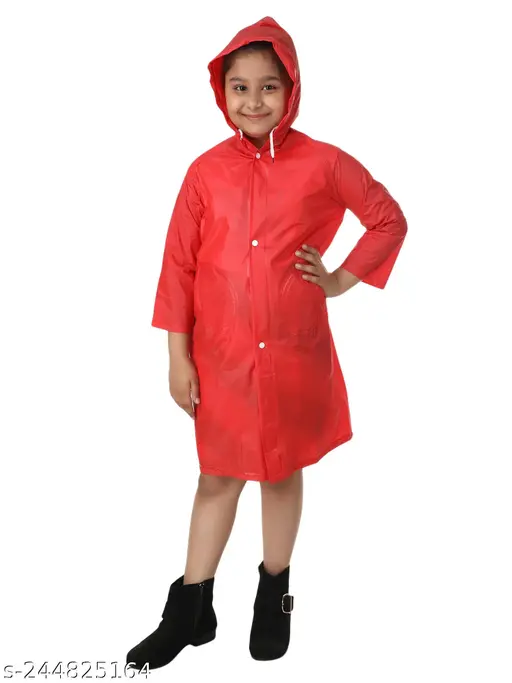100% Waterproof Rain coat/Rain wear for Kid (Unisex) Boys/Girls