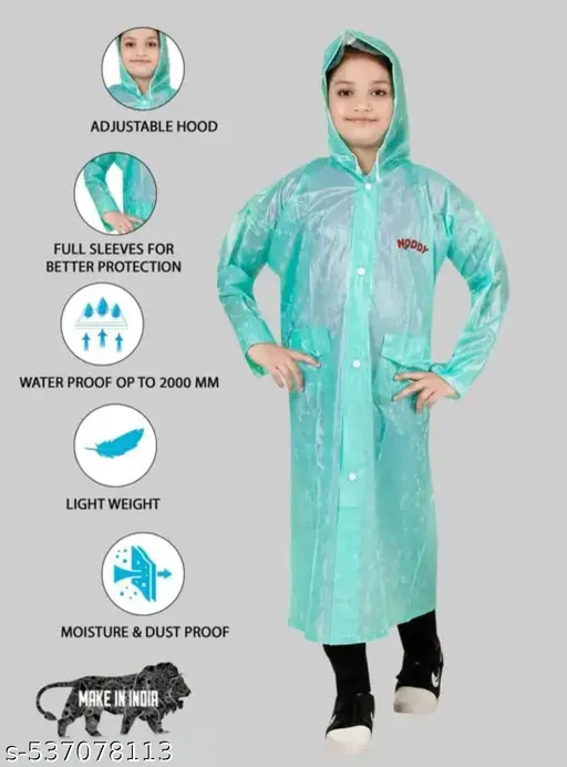 Cute and fancy unisex raincoat