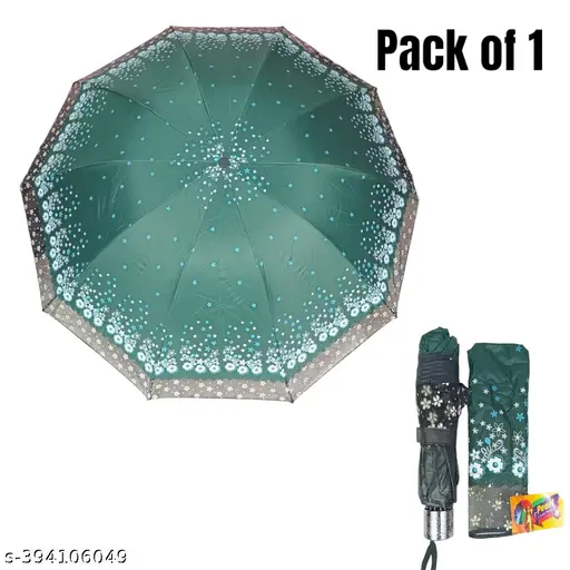 Net design print umbrella for girls and women.