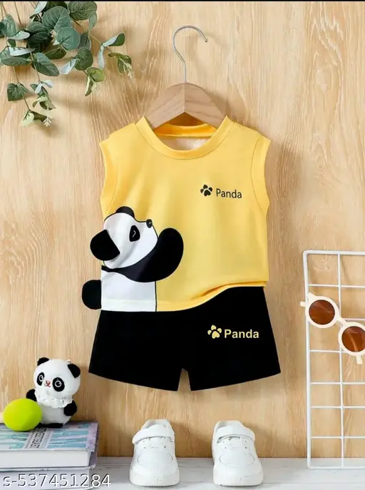 YellowPanda T-shirt Shorts