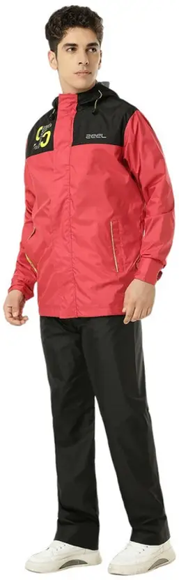 Solid Men Raincoat