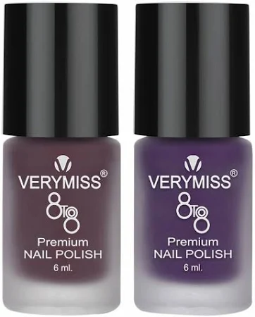 VERYMISS Set of 3 8To8 Premium Long Lasting Nail Polish 